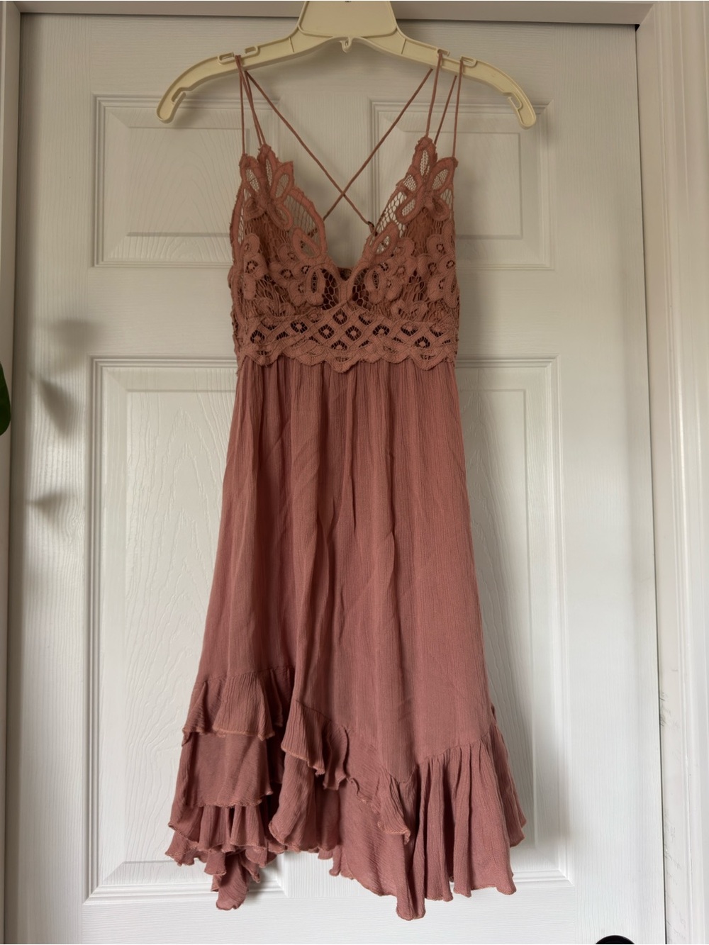 Free People Adella lace dress